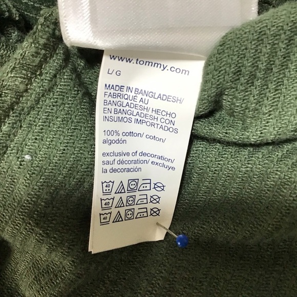 Tommy Hilfiger Green Corduroy Overall Dress - Picture 8 of 12
